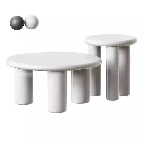 2 Piece Lola Coffee  Side Table Set