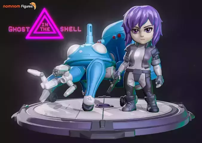 Chibi Motoko Kusanagi - Ghost in the shell