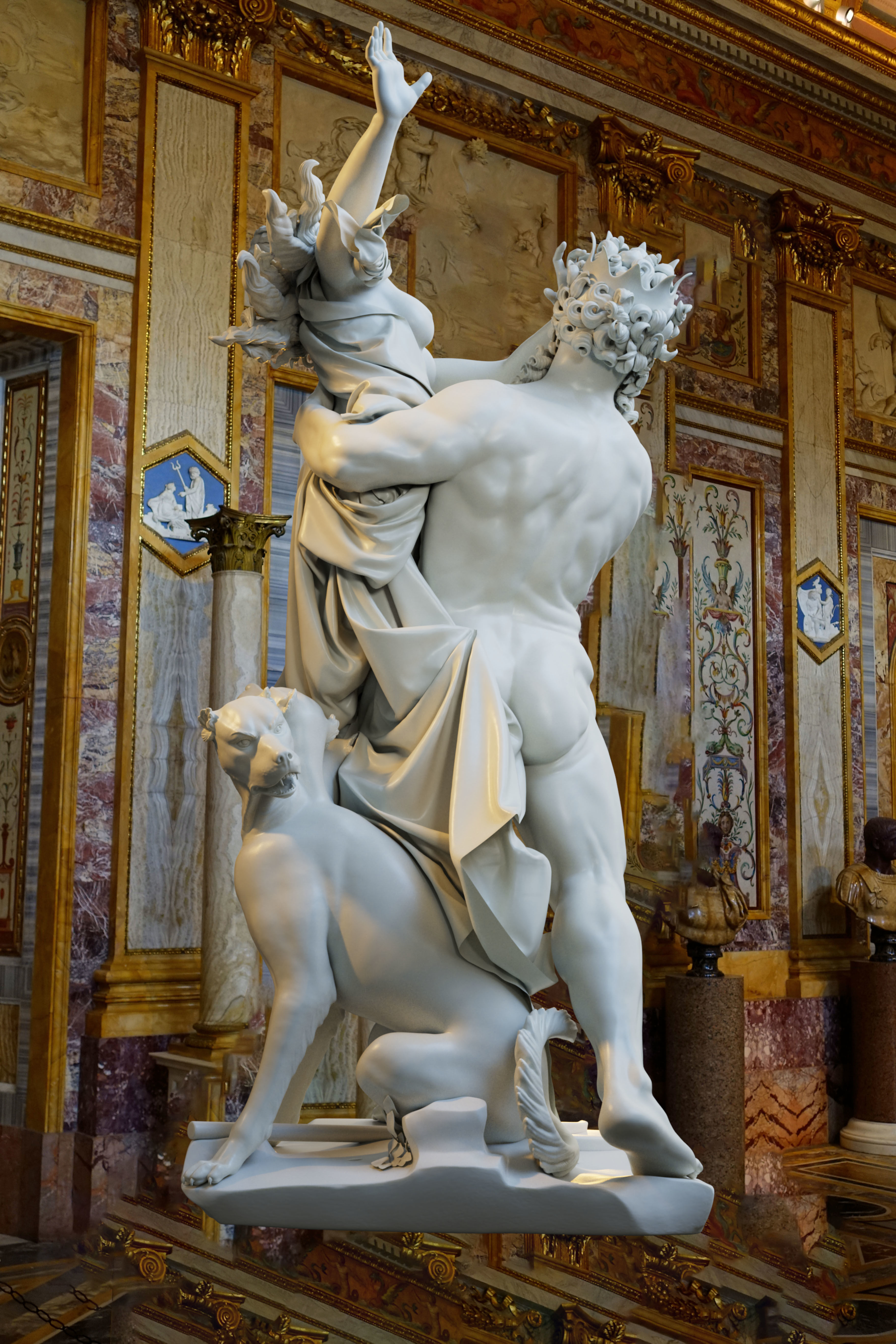 The Rape of Proserpina Sculpture 3D print model_6