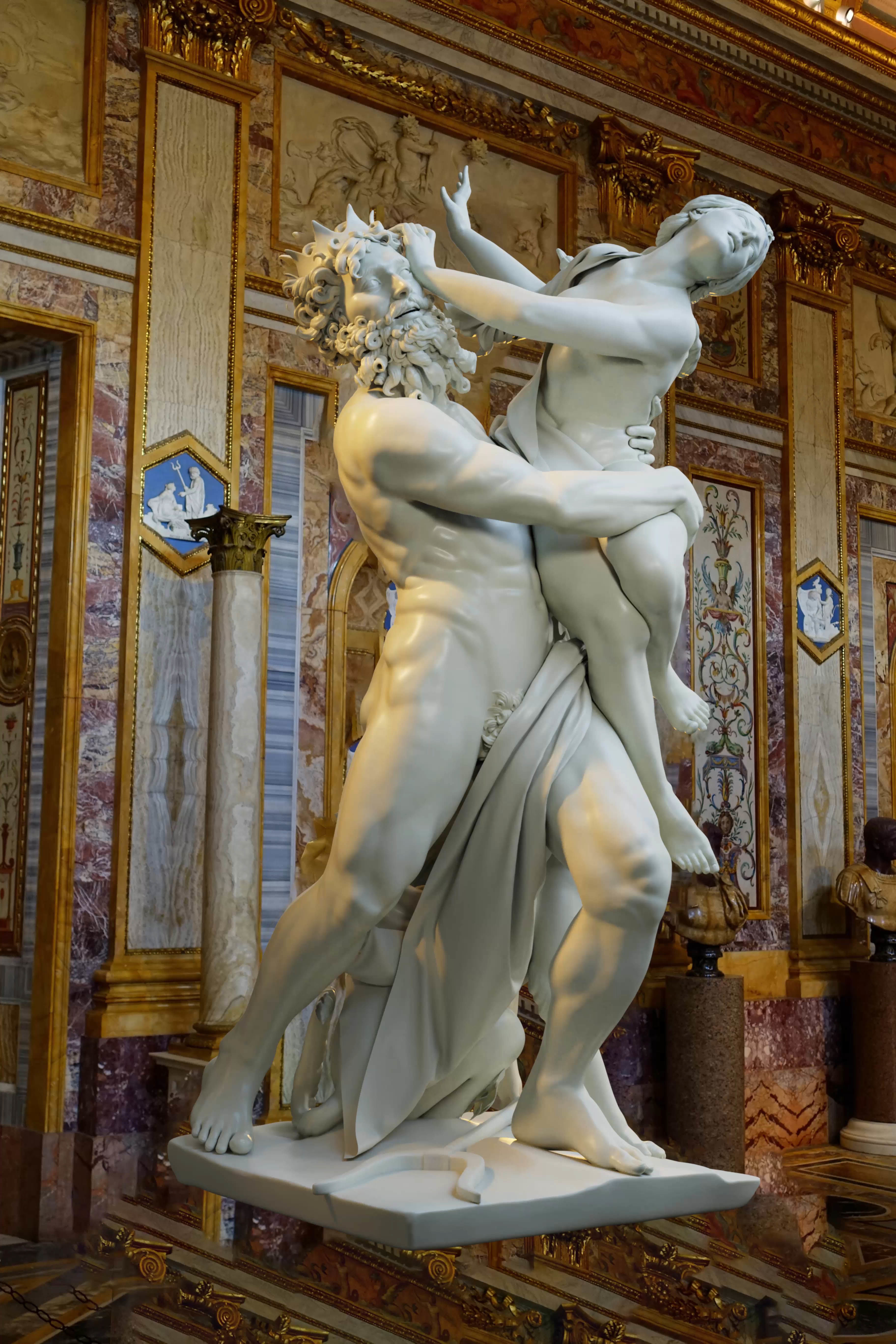 The Rape of Proserpina Sculpture 3D print model_2