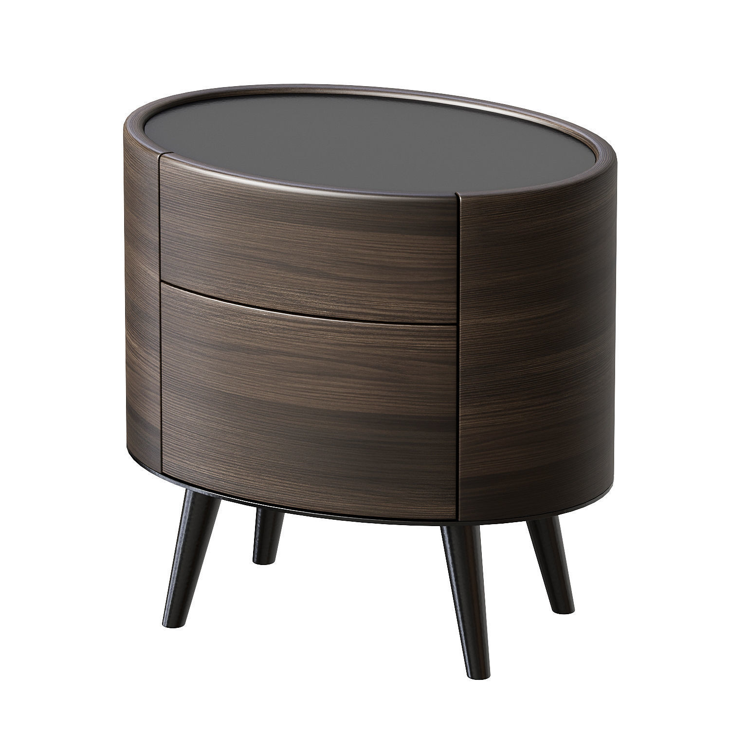 Poliform Kelly Bedside Table 3D model_2