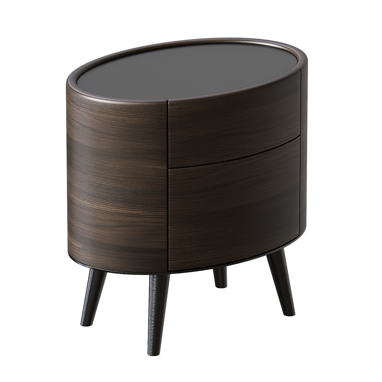 Poliform Kelly Bedside Table 3D model_1