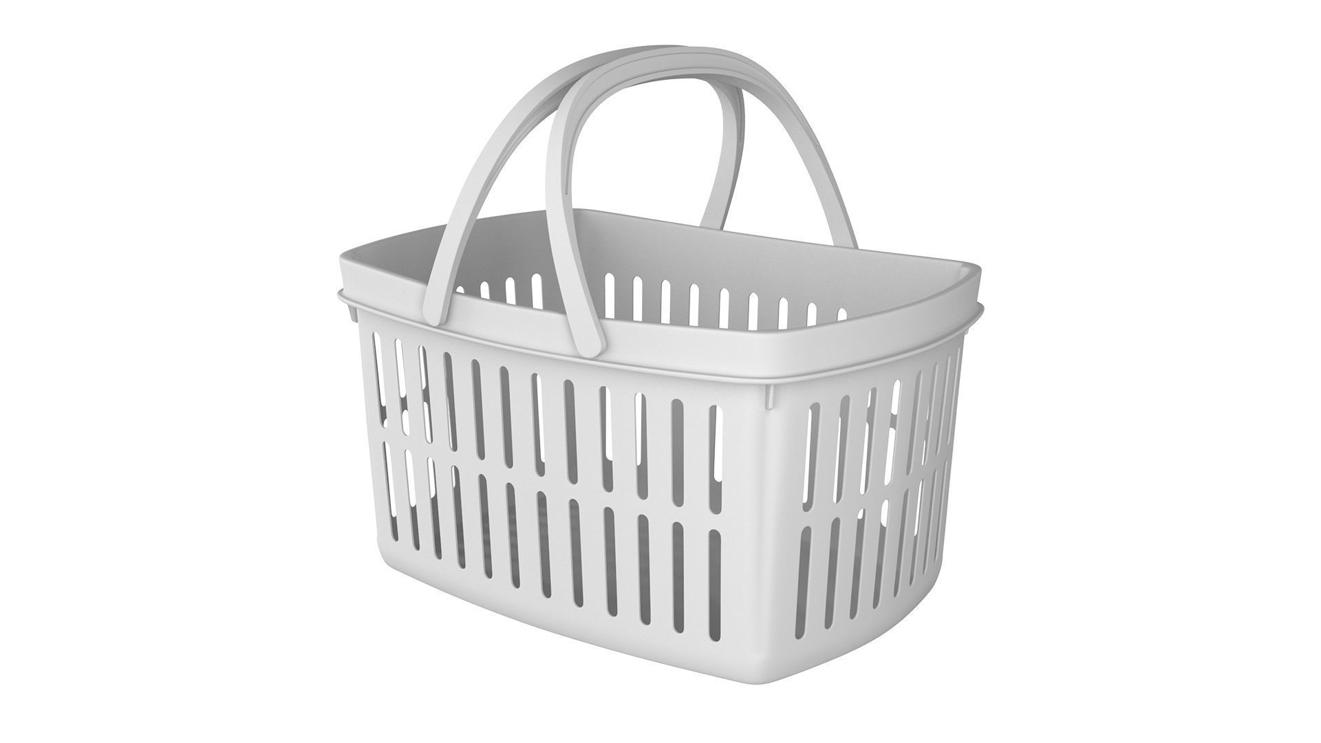 Shopping Cart 01v 3D model_5