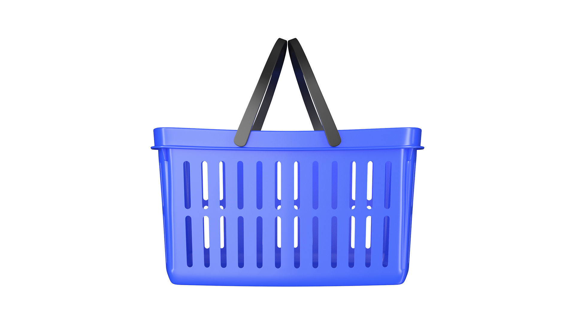 Shopping Cart 01v 3D model_1