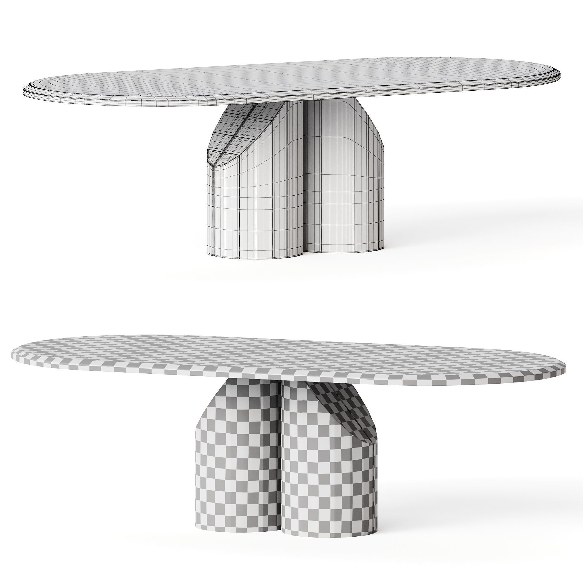 Barrow Table 3D model_4