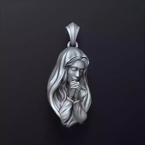 Saint Holy Virgin Mary Pendant
