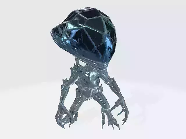 Crystal alien