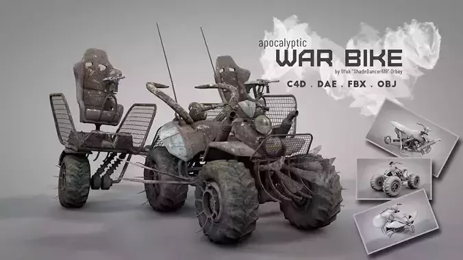 Apocalyptic ATV War Bike