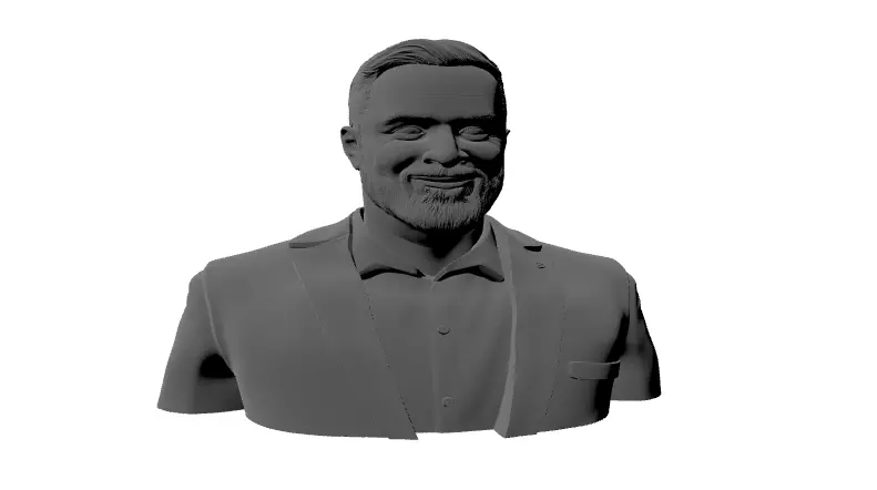 Busto Santiago Abascal 3D print model