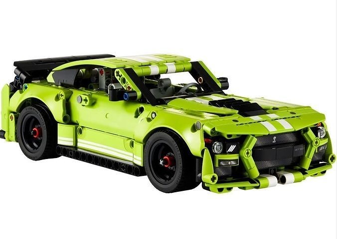 PixelBricks3D - LEGO Ford Mustang Shelby GT500  3D print model