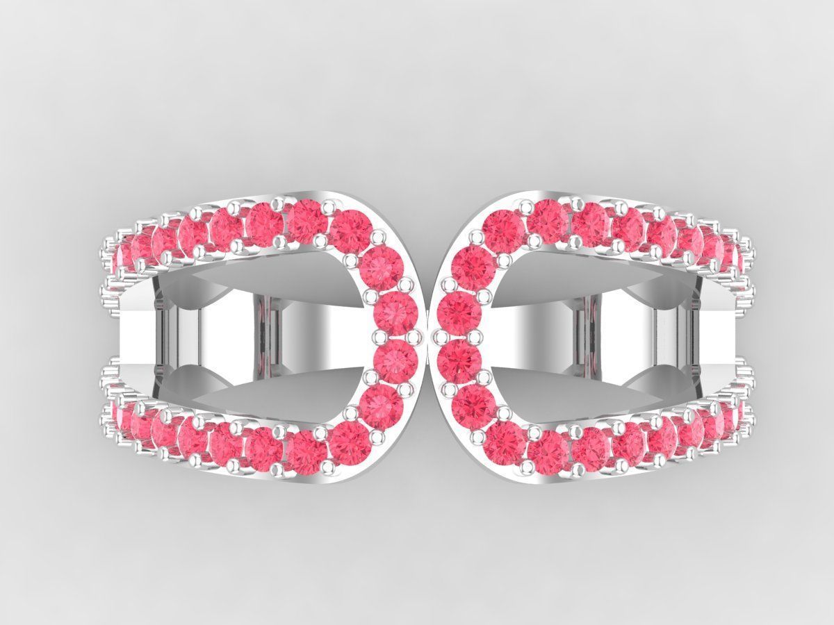 Infinity Bloom Ring 3D print model_1