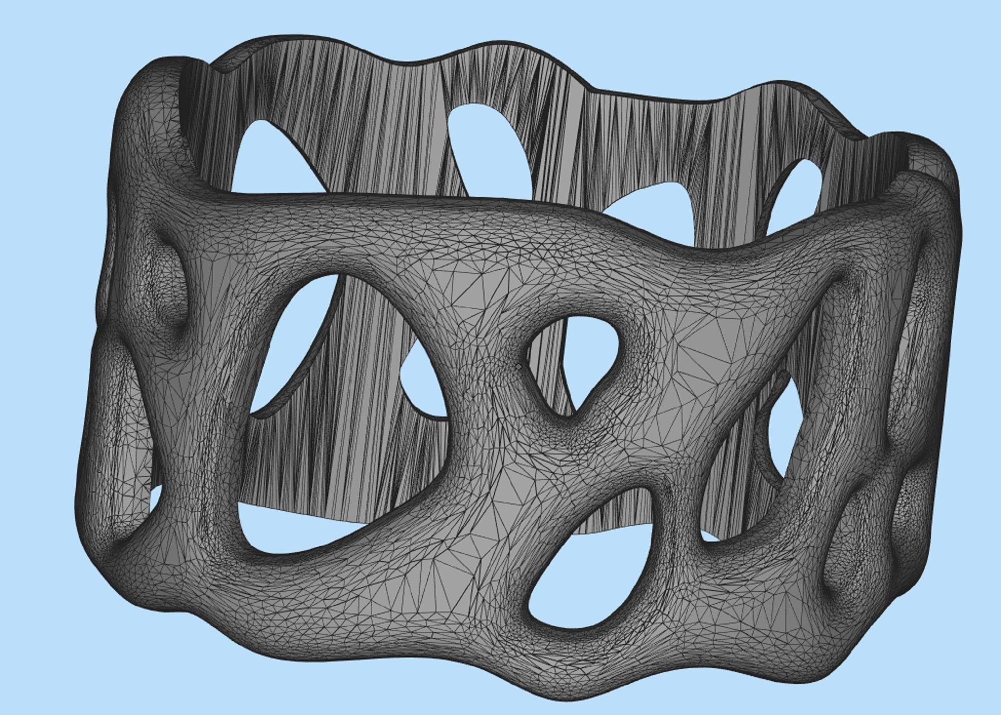 unusually shaped ring 3D print model_5