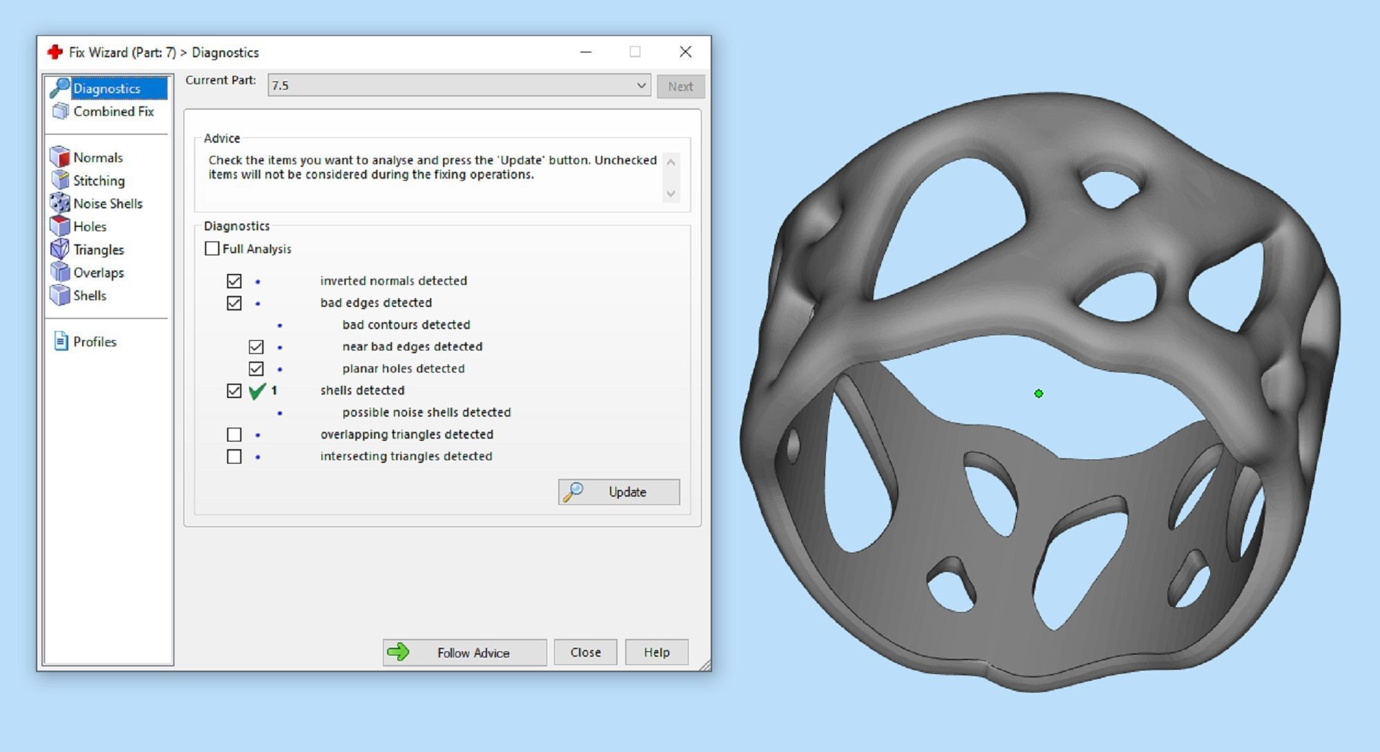 unusually shaped ring 3D print model_4