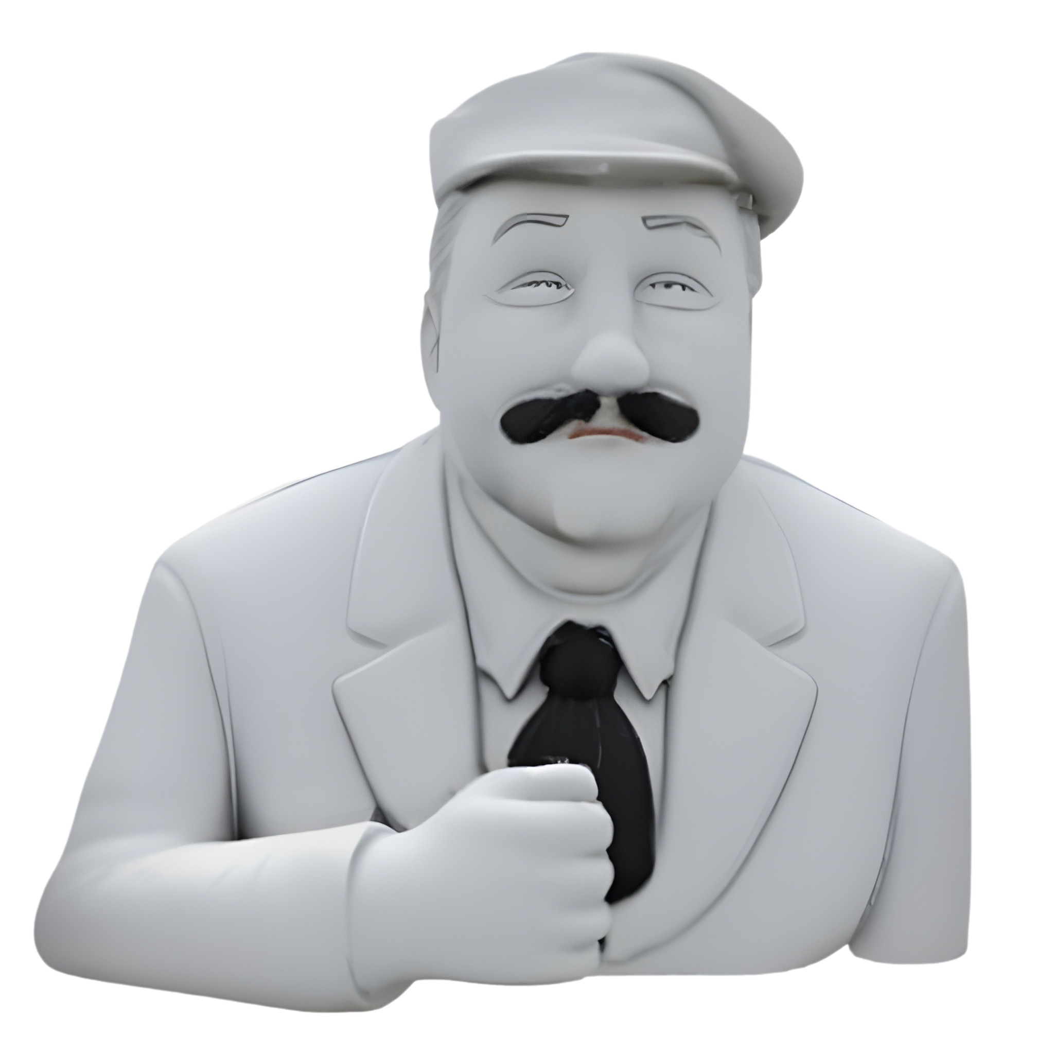 Stylized Hero Bust Collection 3D print model_1
