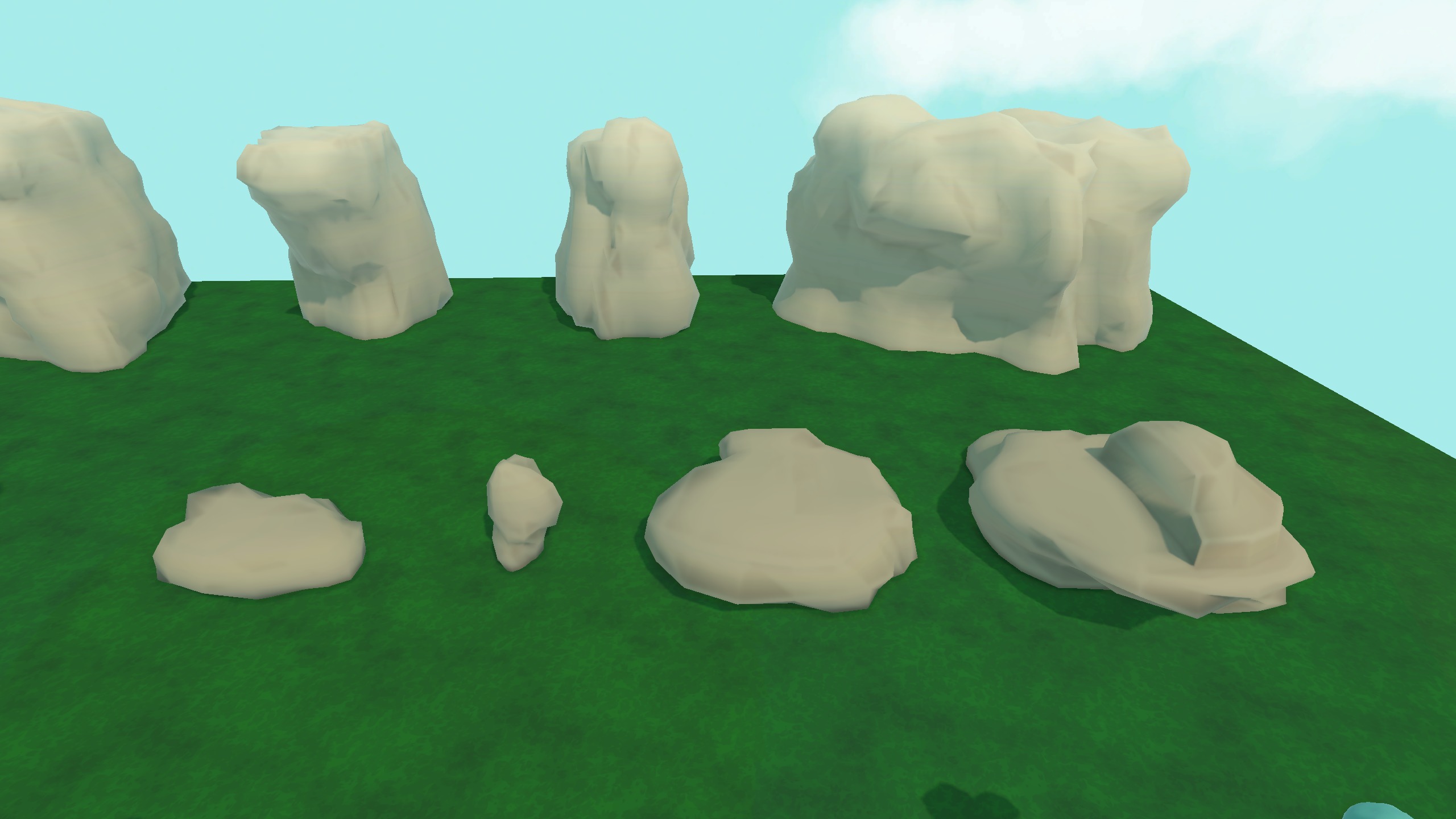 low poly nature DEMO free VR / AR / low-poly 3D model | CGTrader