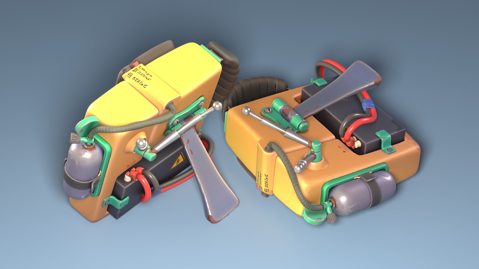 Anomaly analyzer MA24 Low-poly 3D model_2