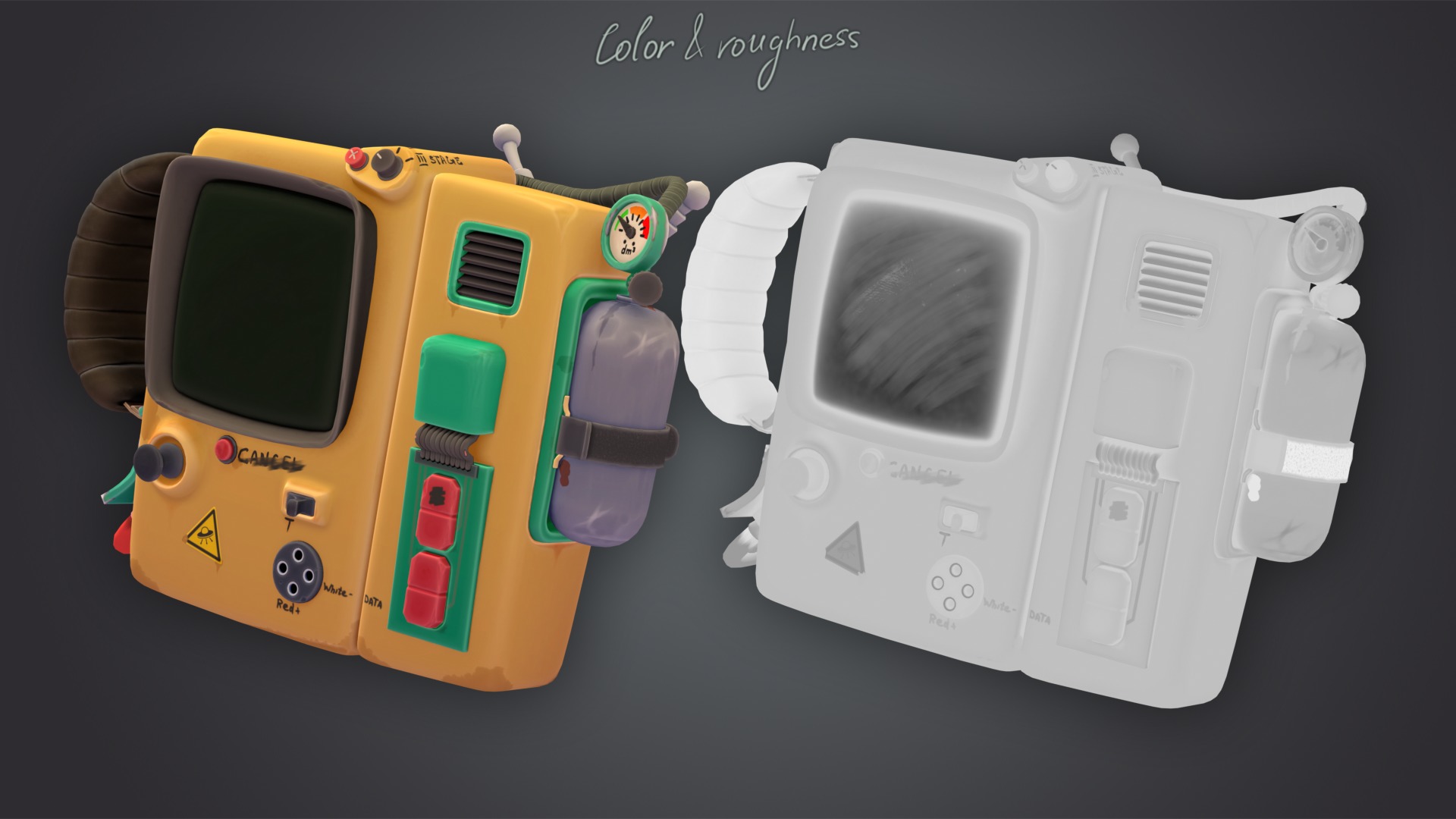 Anomaly analyzer MA24 Low-poly 3D model_5