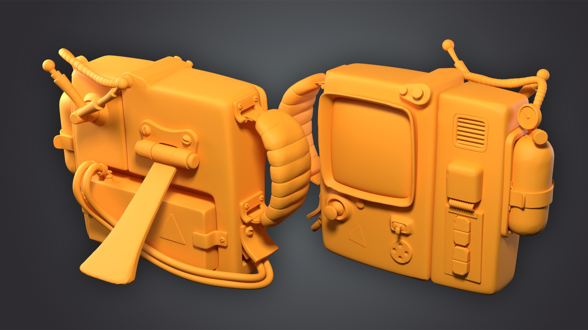 Anomaly analyzer MA24 Low-poly 3D model_6