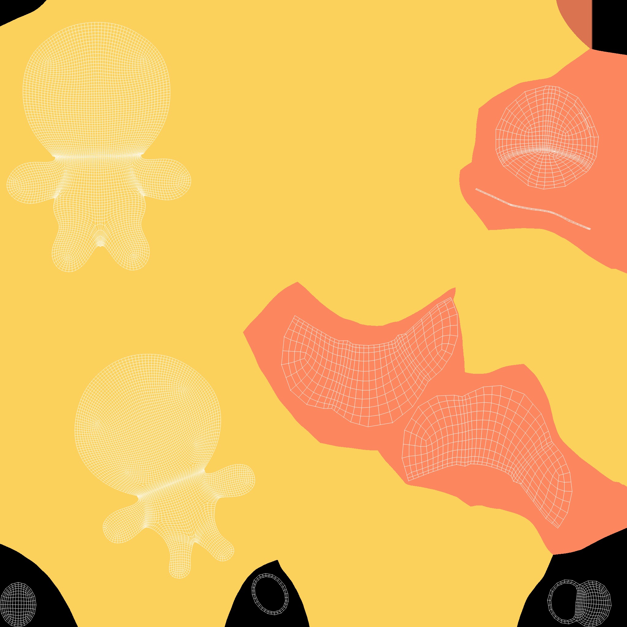 Little Chicken Animated Cute 3D Models For Games And Animations Low-poly 3D model_10