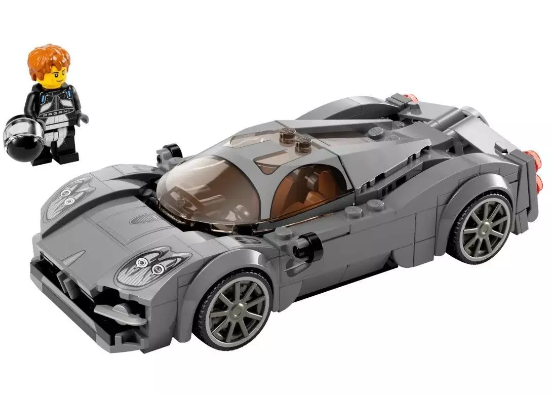 PixelBricks3D - LEGO Pagani Utopia Car 3D print model_0