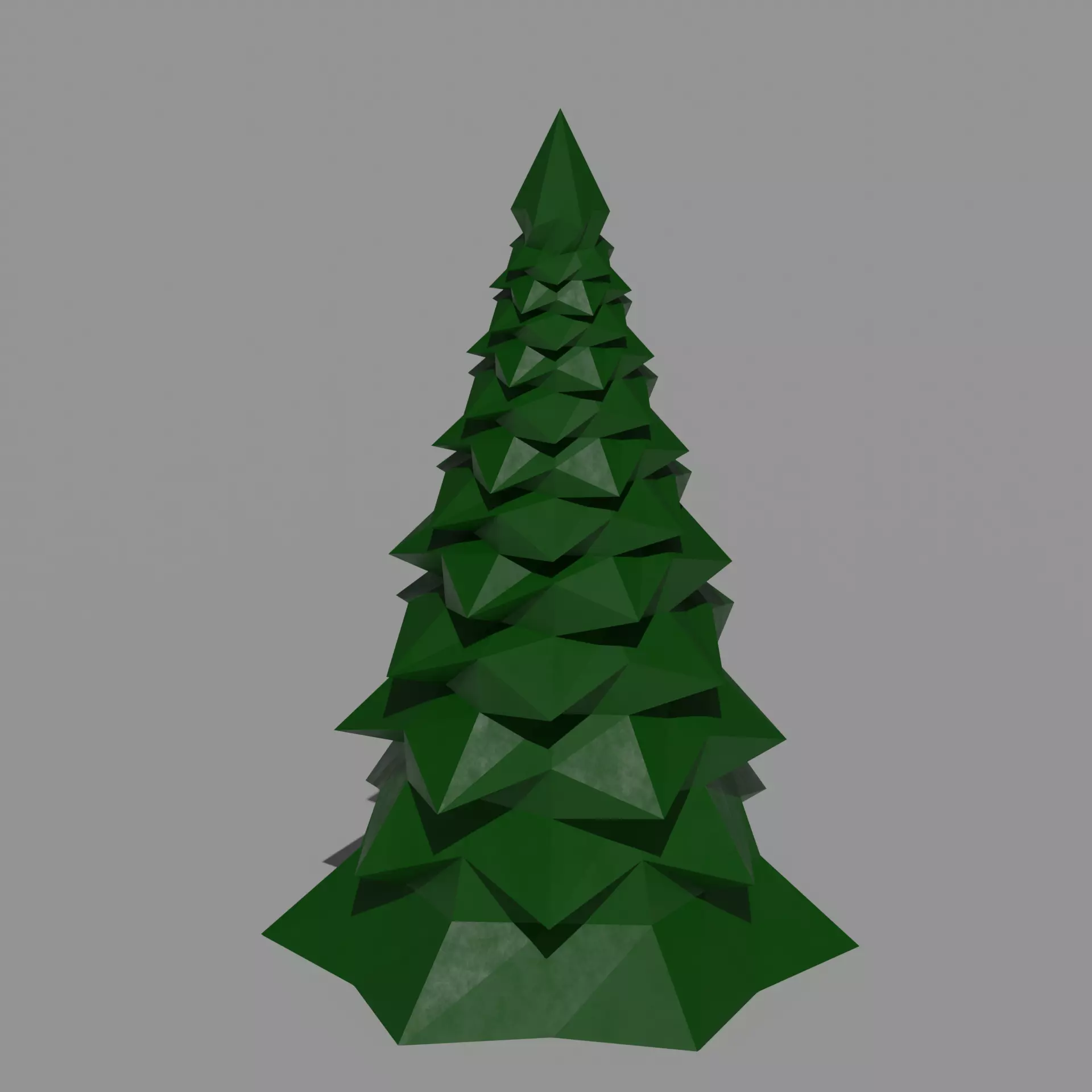 Christmas tree 3D print model_0