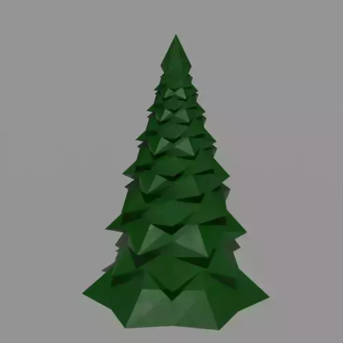 Christmas tree 3D print model