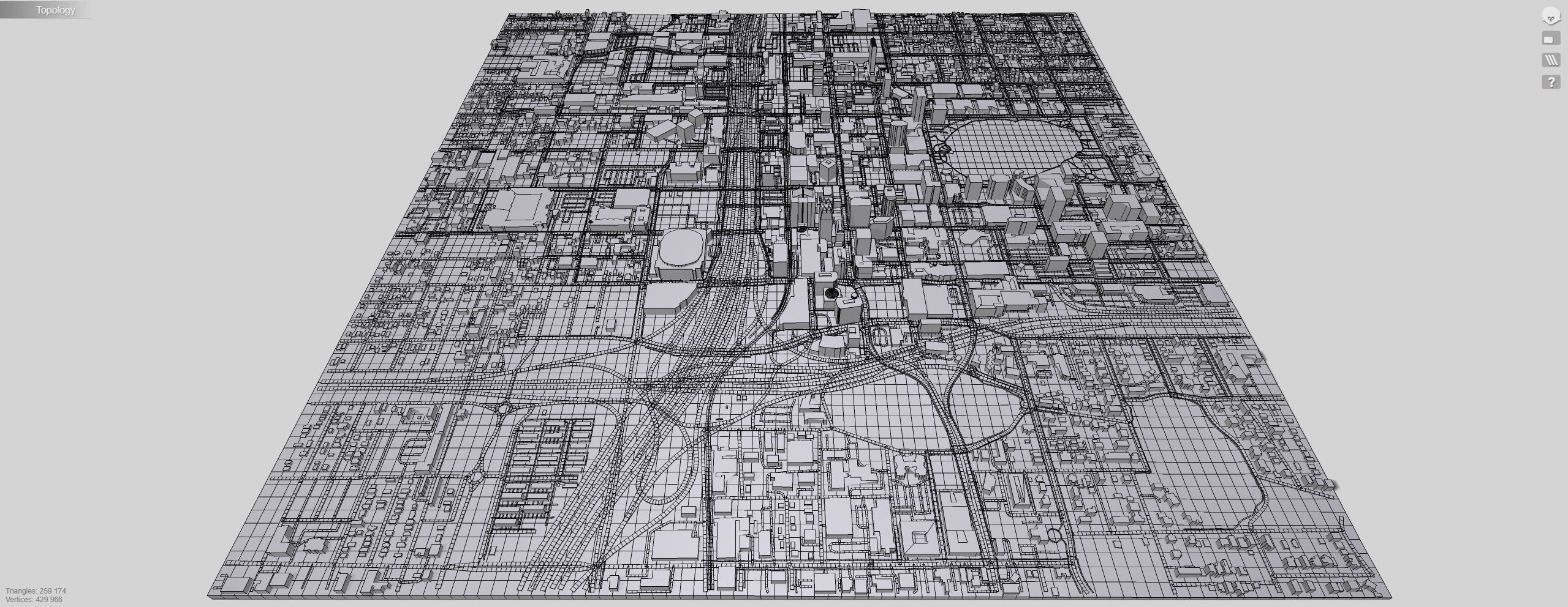 Cityscape Orlando Florida USA 3D model_15