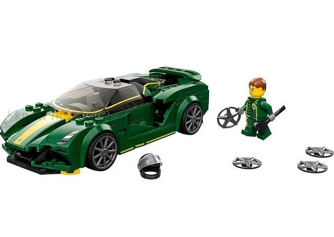 PixelBricks3D - LEGO Lotus Evija  3D print model