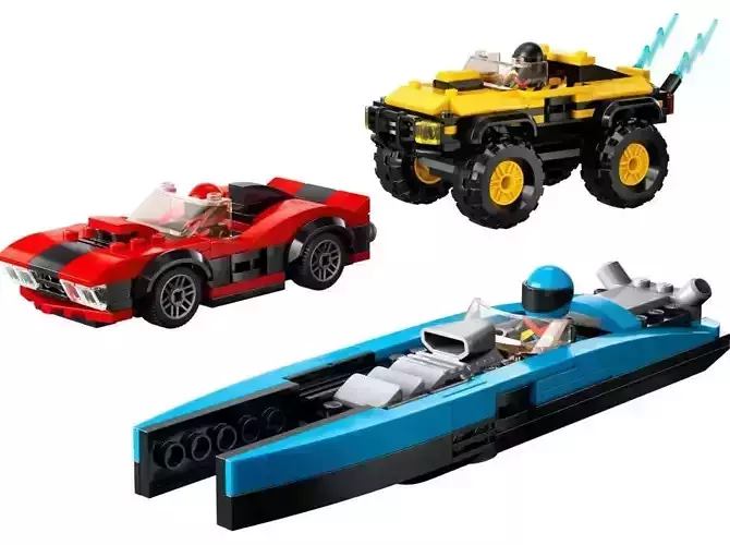 PixelBricks3D - LEGO Combo Race Pack 