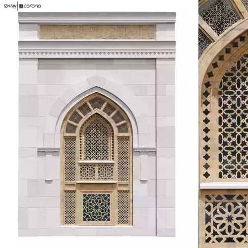 Arabic Islamic window set 380