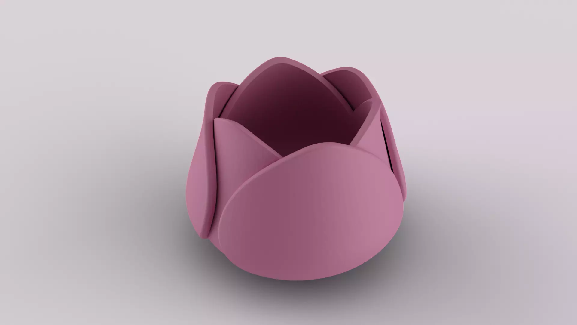 Decorative Tulip Succulent 3D print model_0