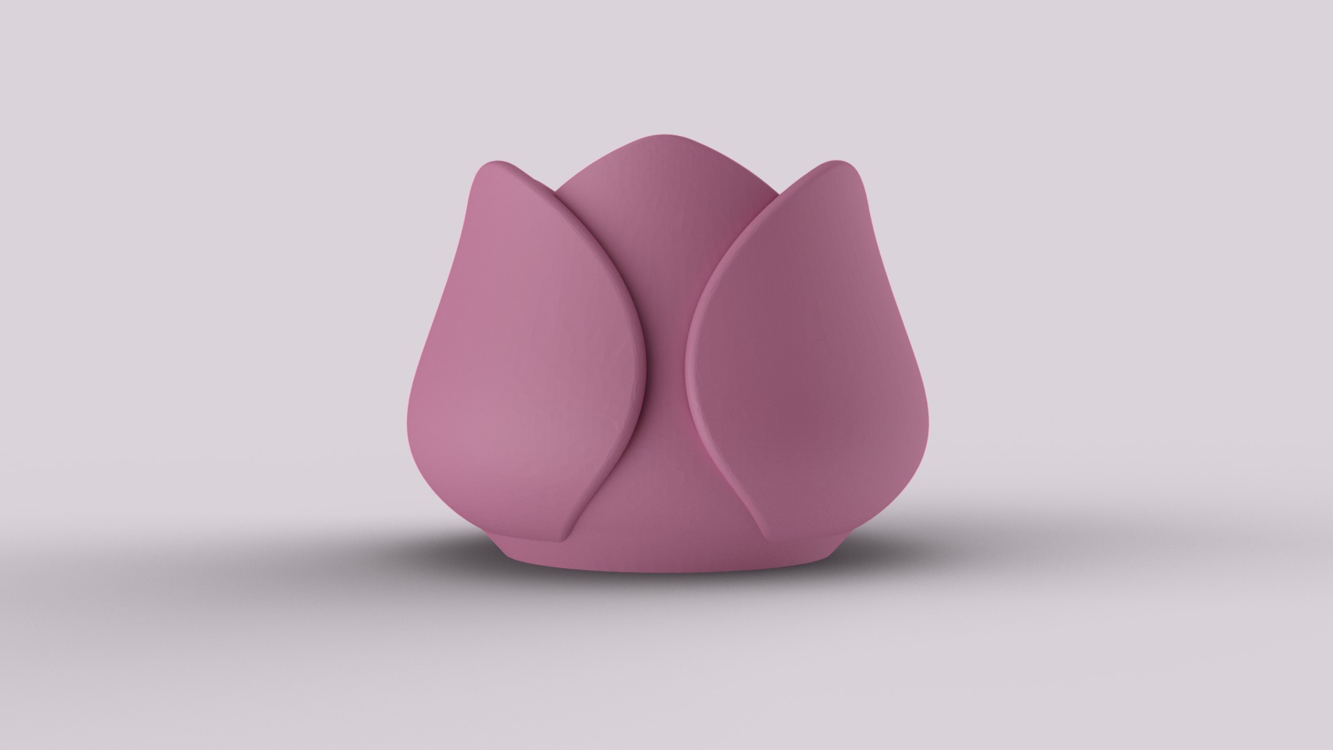 Decorative Tulip Succulent 3D print model_1