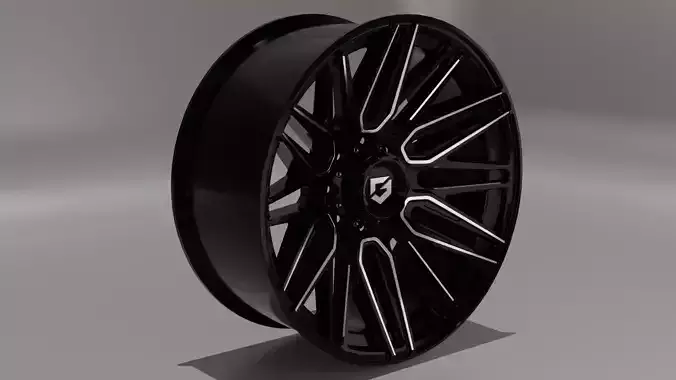 WHEEL BASED GEAR OFF ROAD 770B EDGE GLOSS BLACK