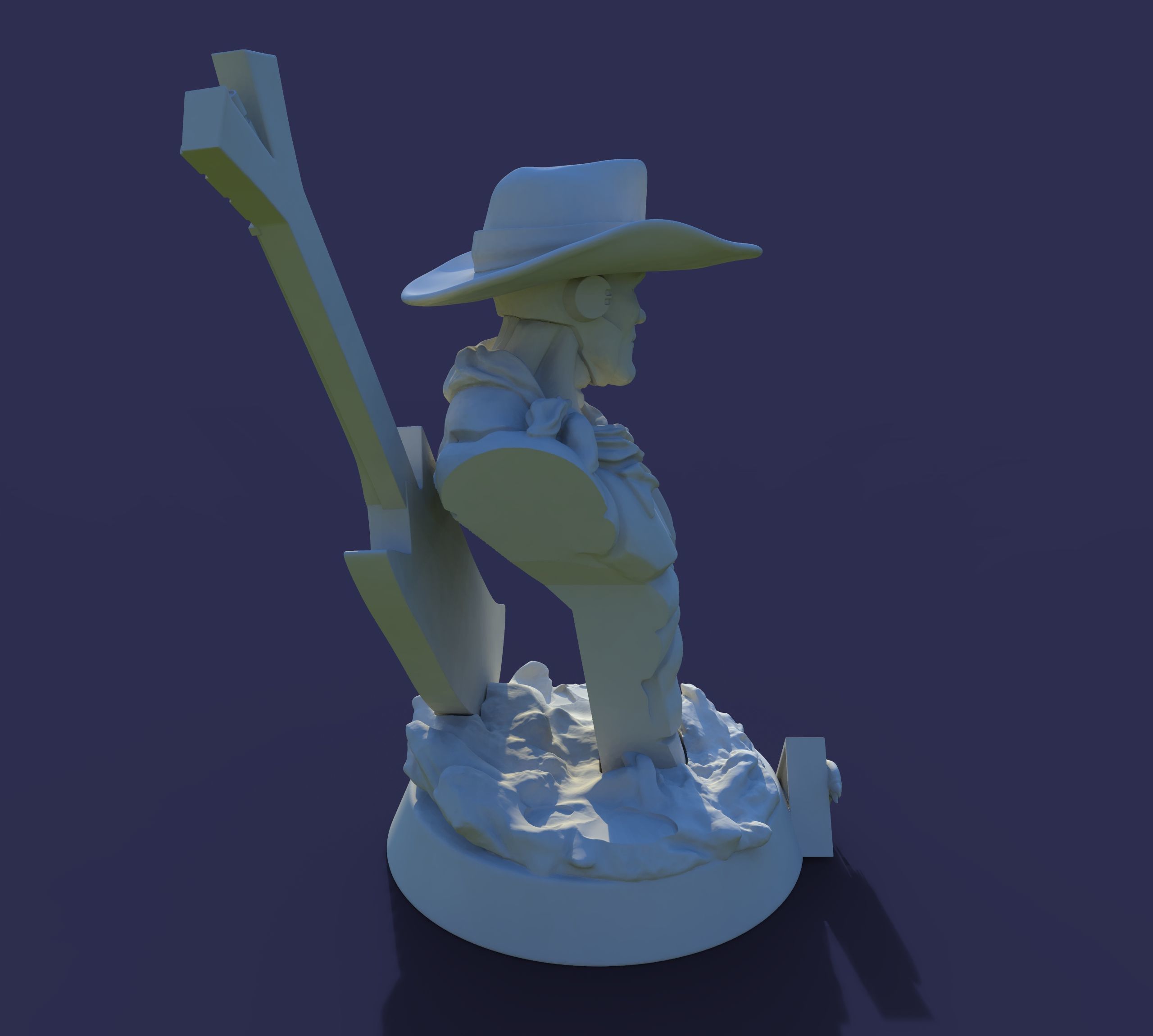 Silverhawks Bluegrass STL 3d printing collectibles 3D print model_24