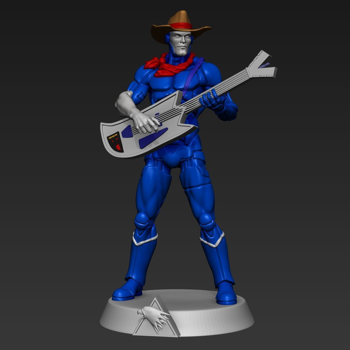 Silverhawks Bluegrass STL 3d printing collectibles 3D print model_9