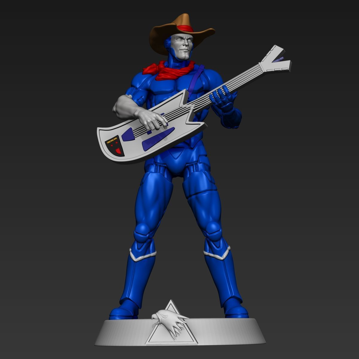 Silverhawks Bluegrass STL 3d printing collectibles 3D print model_10