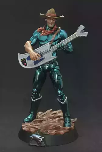  Silverhawks Bluegrass STL files 3d printing collectibles 3D print model