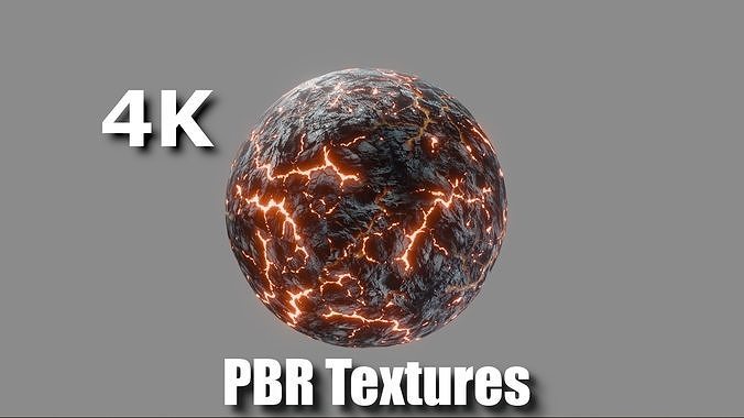 Lava Rock PBR SEAMLESS Texture Texture
