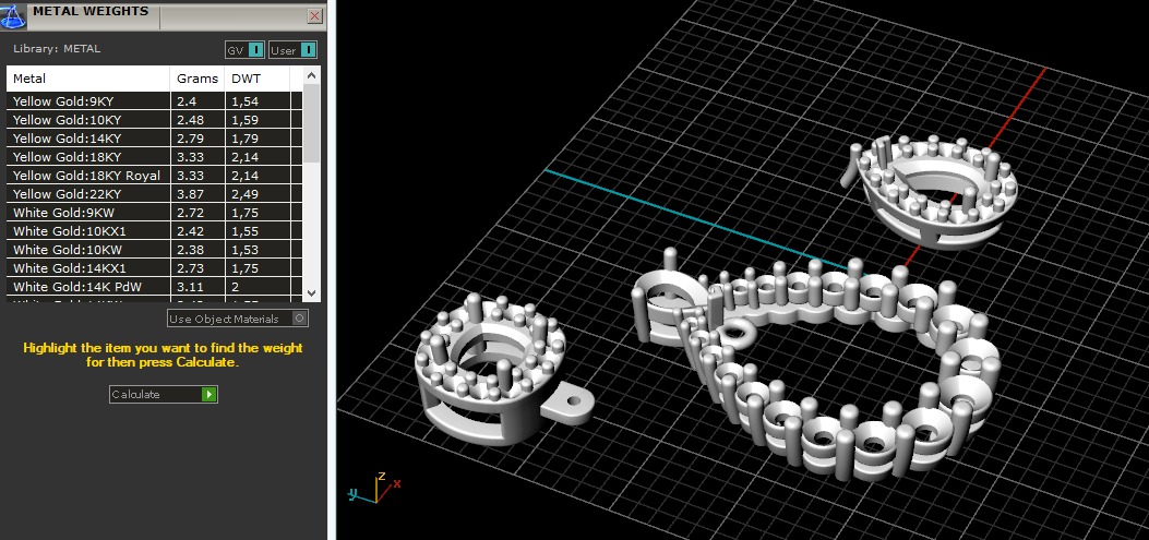Pendant N011124 3D print model_7