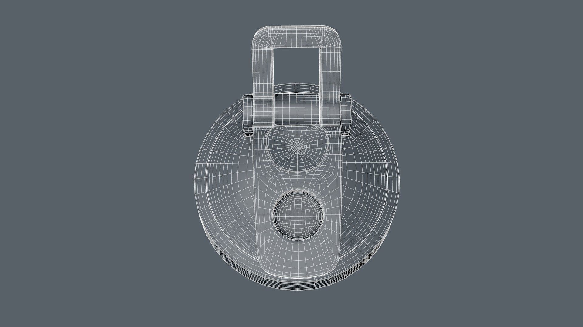 Shaker Bottle 3D model_10