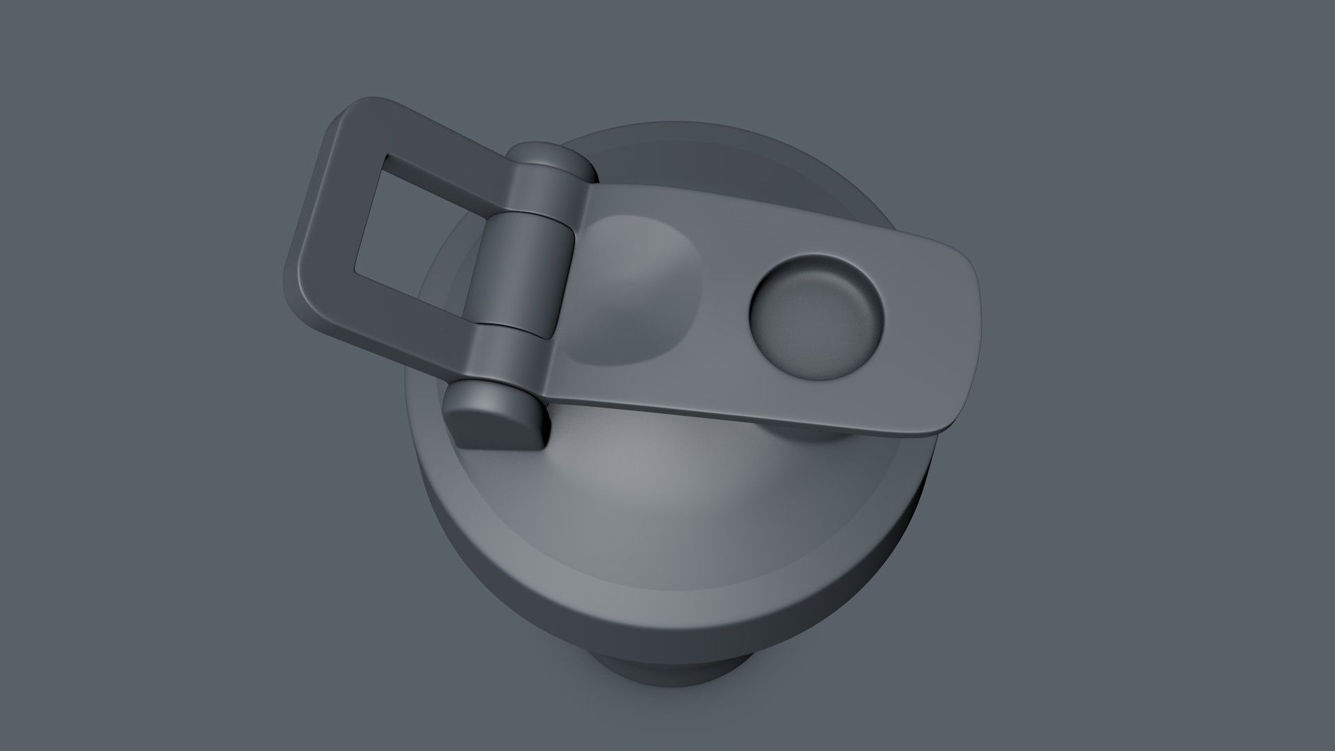 Shaker Bottle 3D model_6