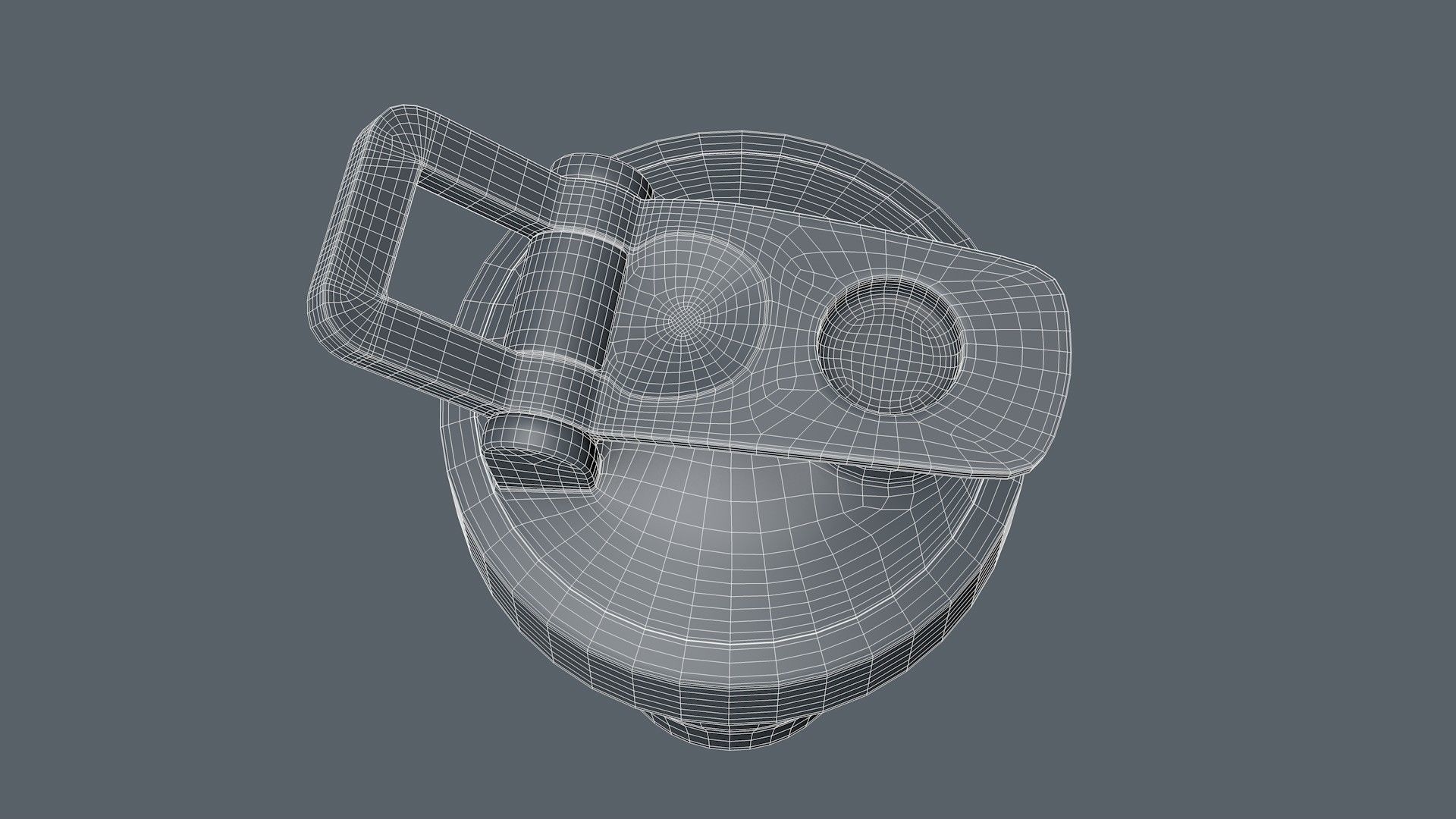 Shaker Bottle 3D model_7