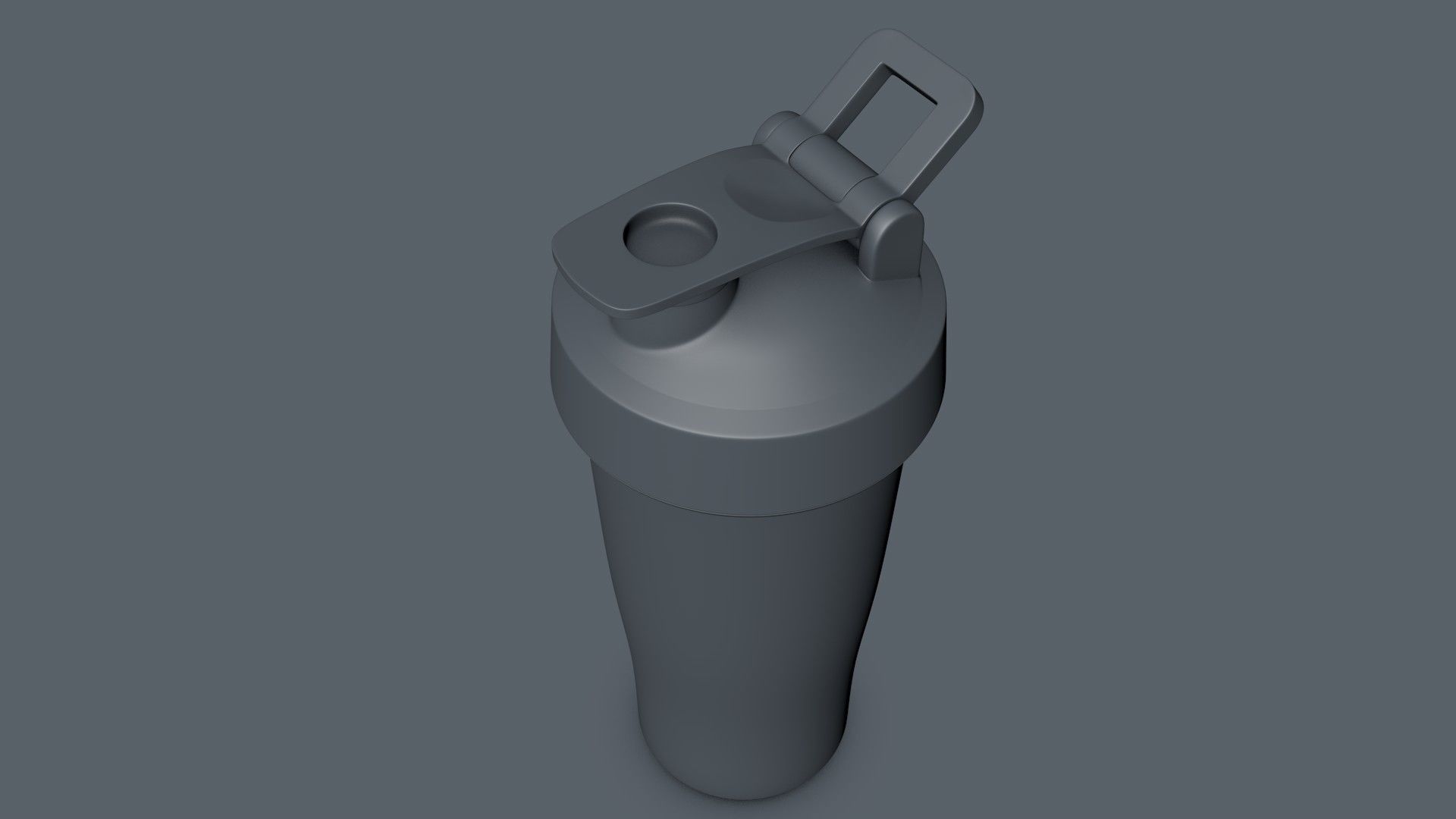 Shaker Bottle 3D model_13