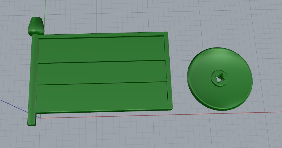 Russia flag icon N011116 3D print model_2
