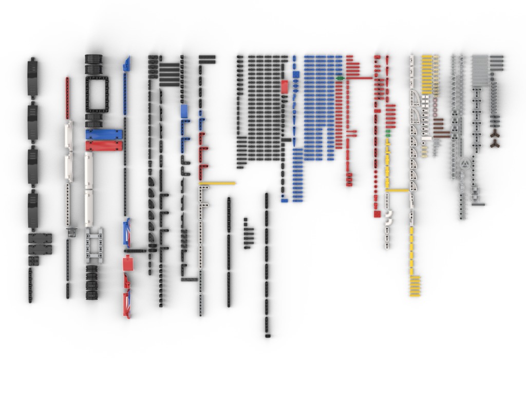 PixelBricks3D - LEGO NASCAR Next Gen Chevrolet Camaro ZL1  3D print model_4