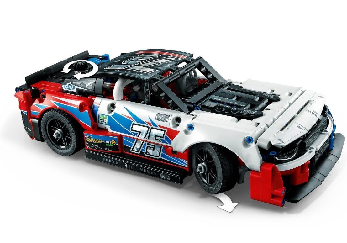 PixelBricks3D - LEGO NASCAR Next Gen Chevrolet Camaro ZL1  3D print model_2