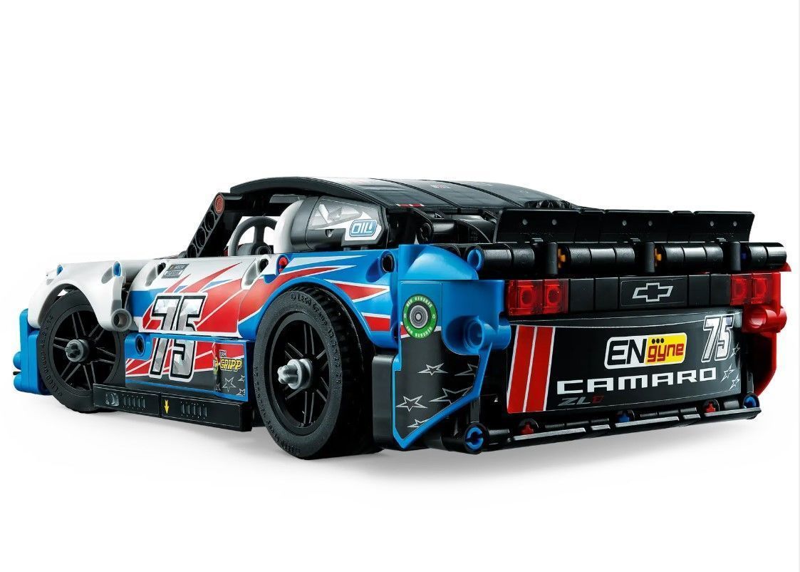 PixelBricks3D - LEGO NASCAR Next Gen Chevrolet Camaro ZL1  3D print model_3