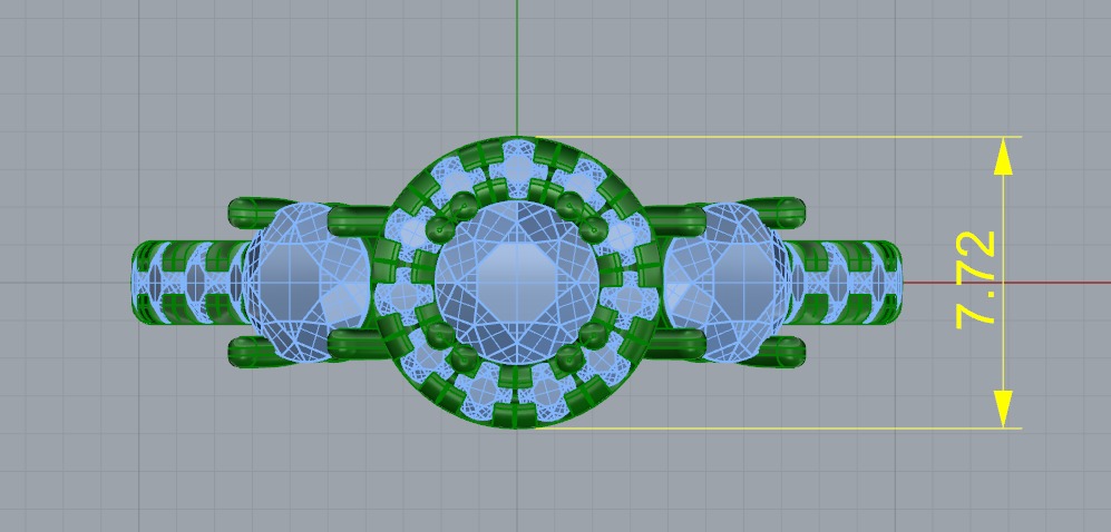 Ring N011108 3D print model_7