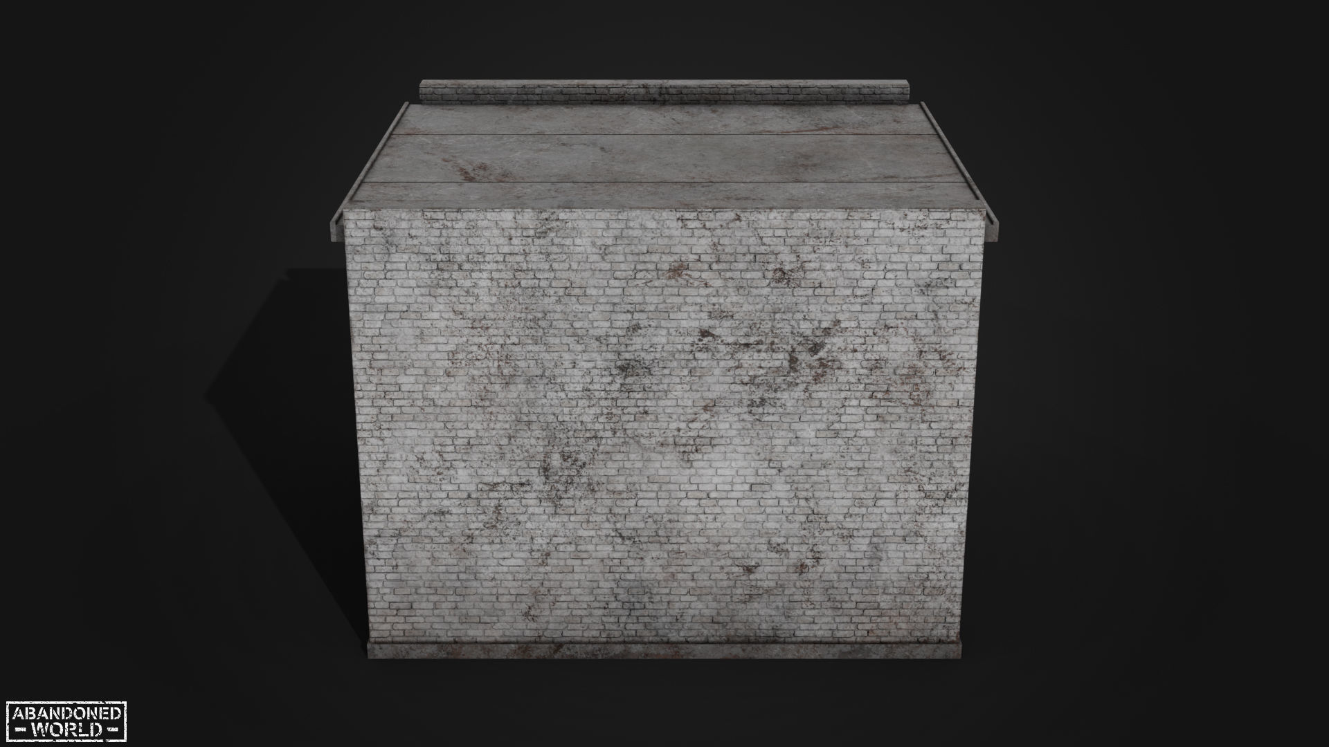 Electrical Substation Low-poly 3D model_7