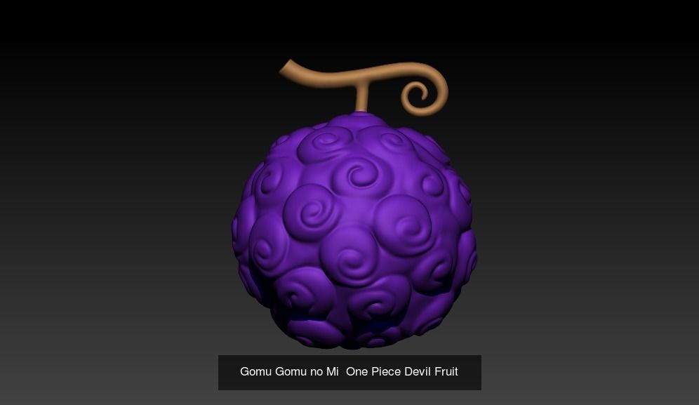 Devil Fruits 3D Model Collection_1